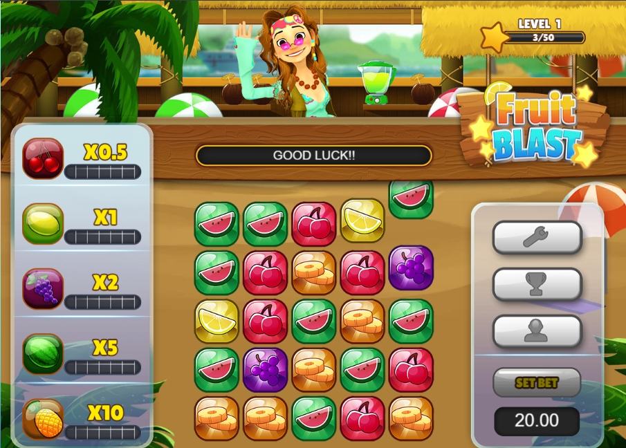 Fruit Blast Microgaming pgslot 168 vip ฟรีเครดิต