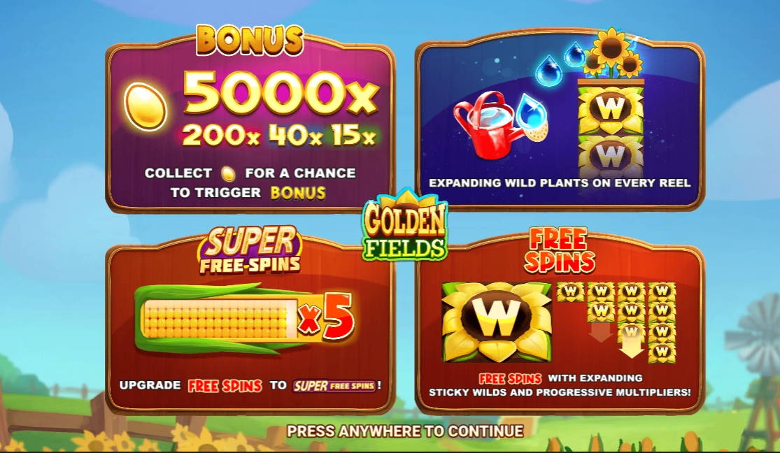 Golden Fields Microgaming pgslot 168 vip ทางเข้า