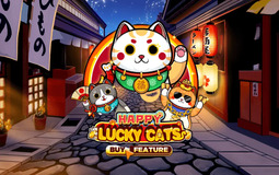 Happy Lucky Cats Microgaming pgslot 168 vip