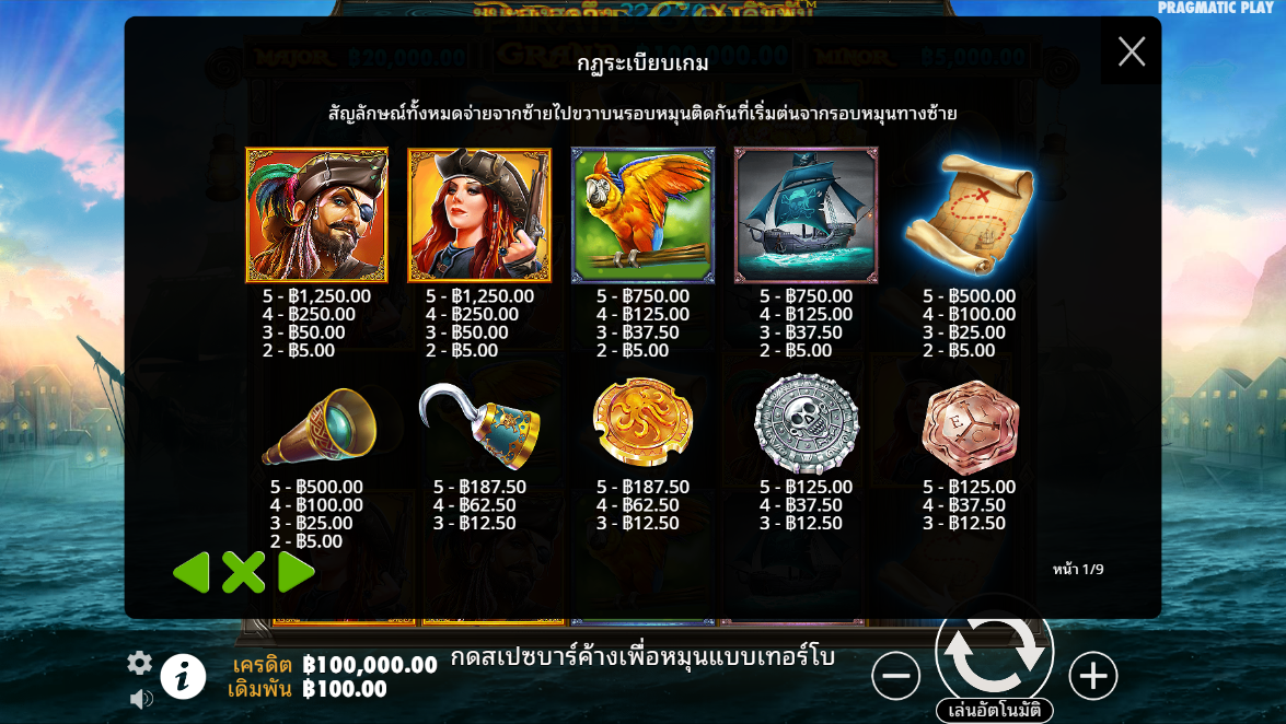 Pirate Gold Pragmatic Play Pgslot 168 vip ทางเข้า