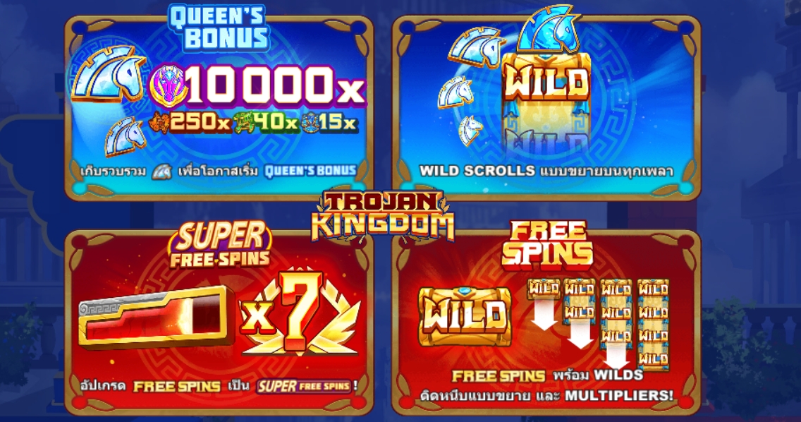 Trojan Kingdom Microgaming pgslot 168 vip ทางเข้า