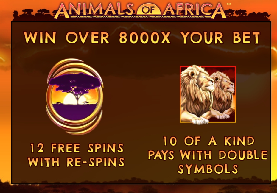 Animals of Africa Microgaming pgslot 168 vip ทางเข้า