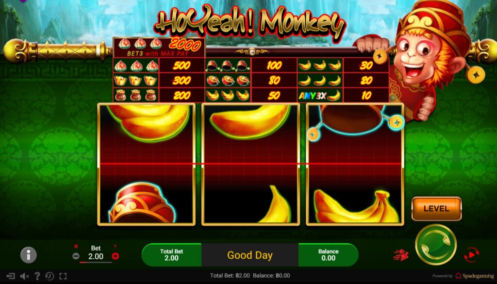 HOYEAH! MONKEY pgslot 168vip ทางเข้า