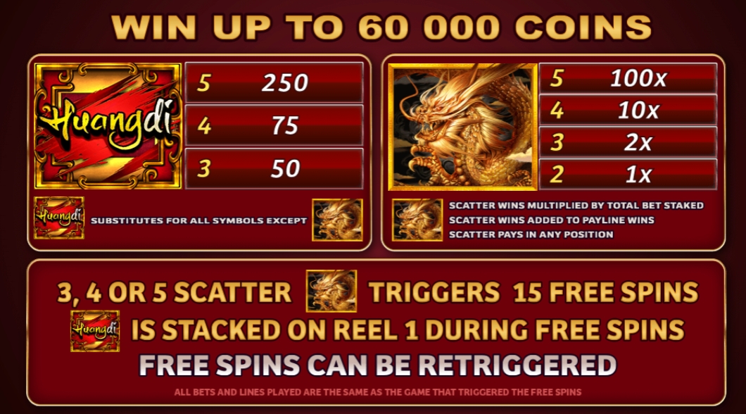 Huangdi - The Yellow Emperor Microgaming pgslot 168 vip เว็บตรง