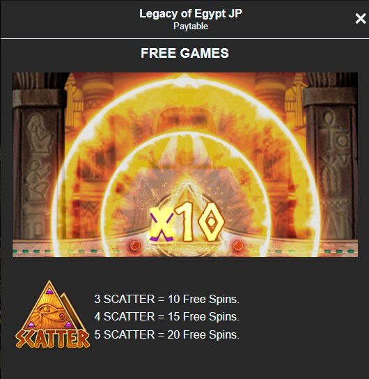 LEGACY OF EGYPT JACKPOT Mannaplay pgslot168 vip ทดลองเล่น