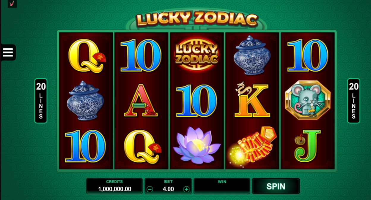 Lucky Zodiac Microgaming pgslot 168 vip ฟรีเครดิต