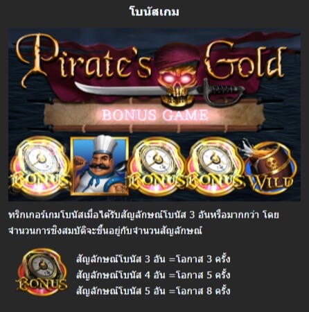 PIRATE'S GOLD Mannaplay pgslot168 vip ฝาก ถอน