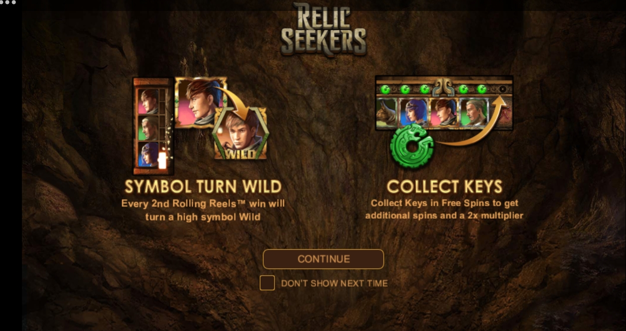 Relic Seekers Microgaming pgslot 168 vip ทางเข้า