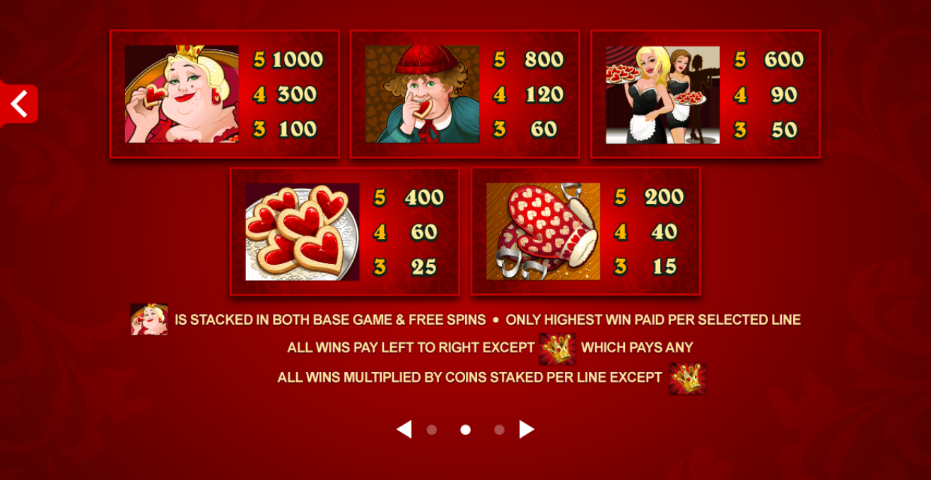 Rhyming Reels Hearts And Tarts Microgaming pgslot 168 vip เว็บตรง