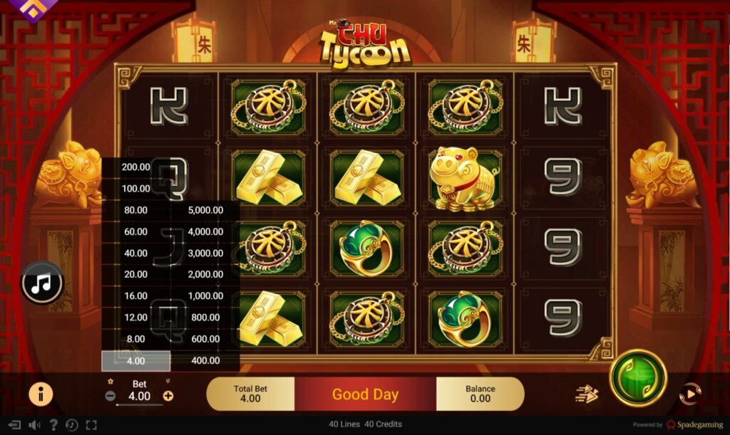 MR CHU TYCOON Spadegaming pg slot168 vip ทางเข้า