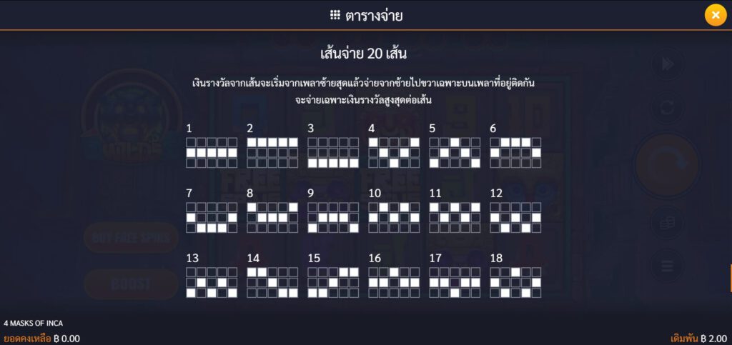 4 Masks of Inca Microgaming pgslot168 vip ทางเข้า