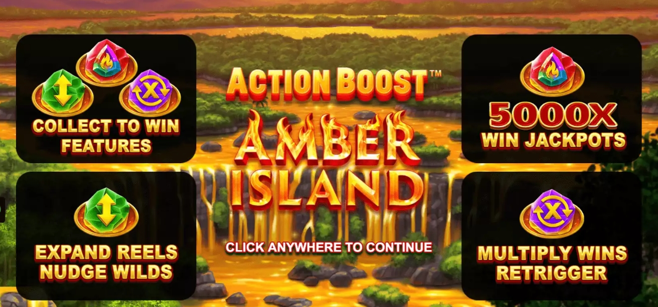 Action Boost Amber Island Microgaming pgslot168 vip เครดิตฟรี