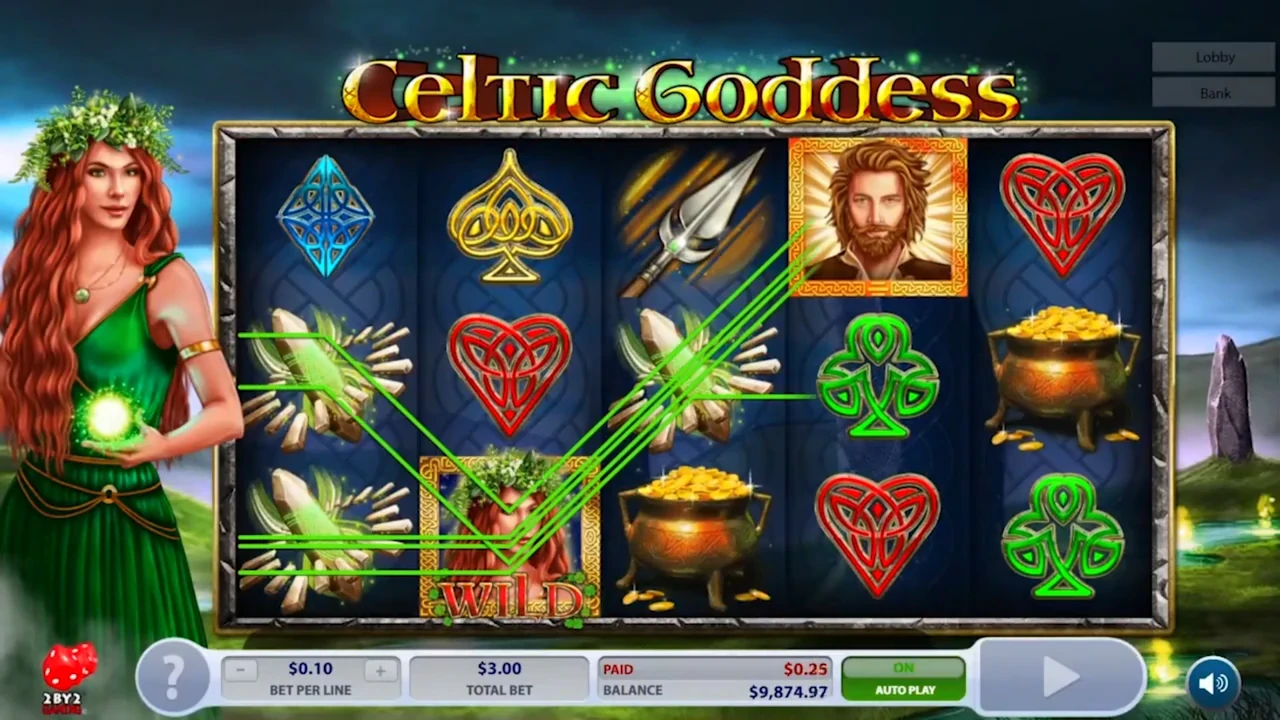 Celtic Goddess Microgaming pgslot168 vip ทดลองเล่น