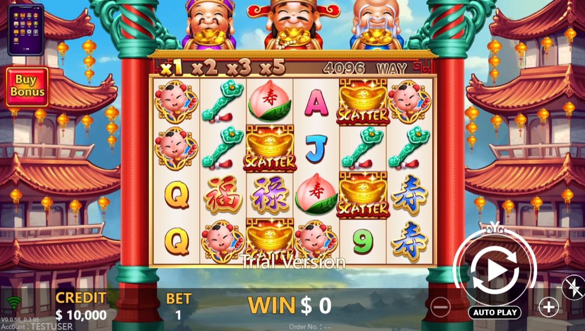 Fu Lu Shou YGR Games pgslot168 vip ทดลองเล่น