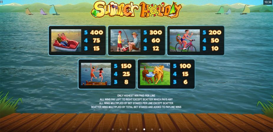 Summer Holiday Microgaming pgslot168 vip ทางเข้า