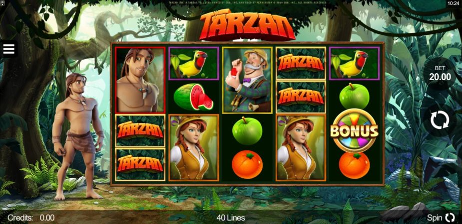 Tarzan Microgaming pgslot168 vip ทดลองเล่น