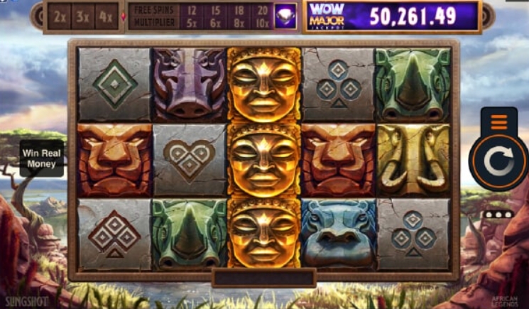 African Legends Microgaming pgslot168 vip ทดลองเล่น