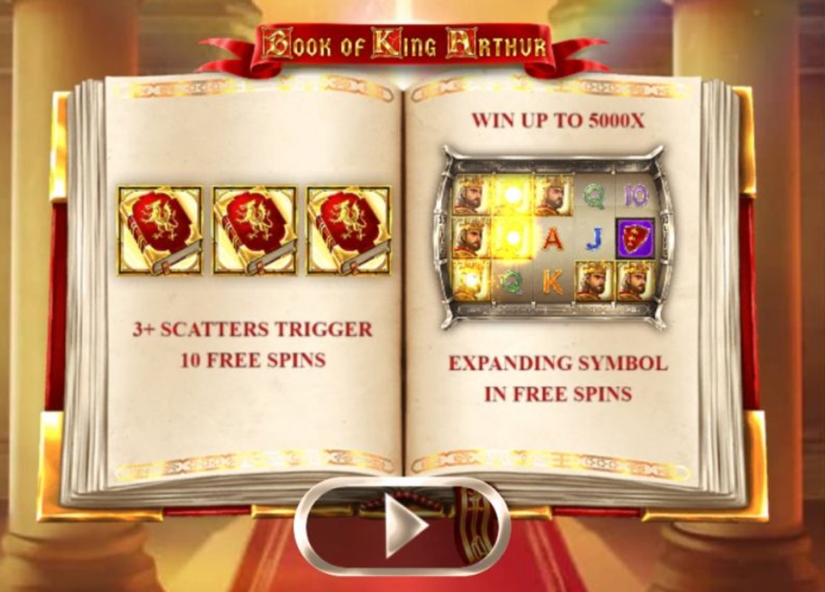 Book of King Arthur Microgaming pgslot168 vip ทางเข้า