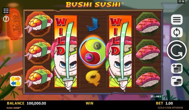 Bushi Sushi Microgaming pgslot168 vip ทดลองเล่น