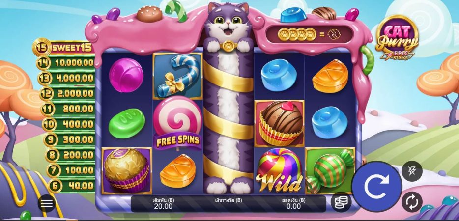 Cat Purry Microgaming pgslot168 vip ทดลองเล่น