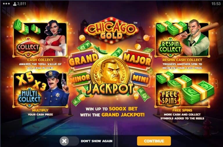 Chicago Gold Microgaming pgslot168 vip เครดิตฟรี