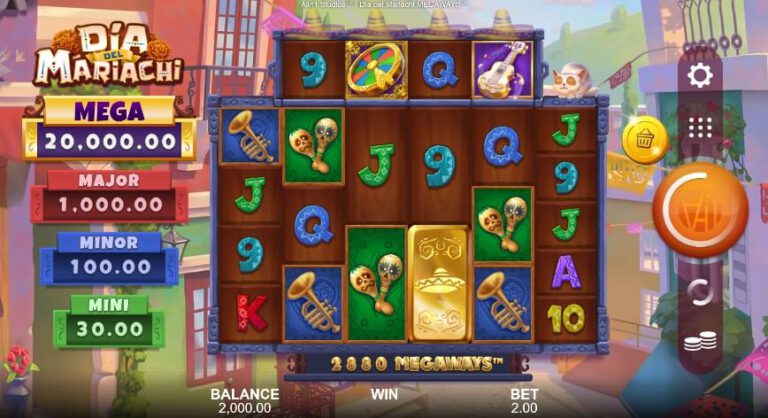 Dia del Mariachi Megaways Microgaming pgslot168 vip ทดลองเล่น