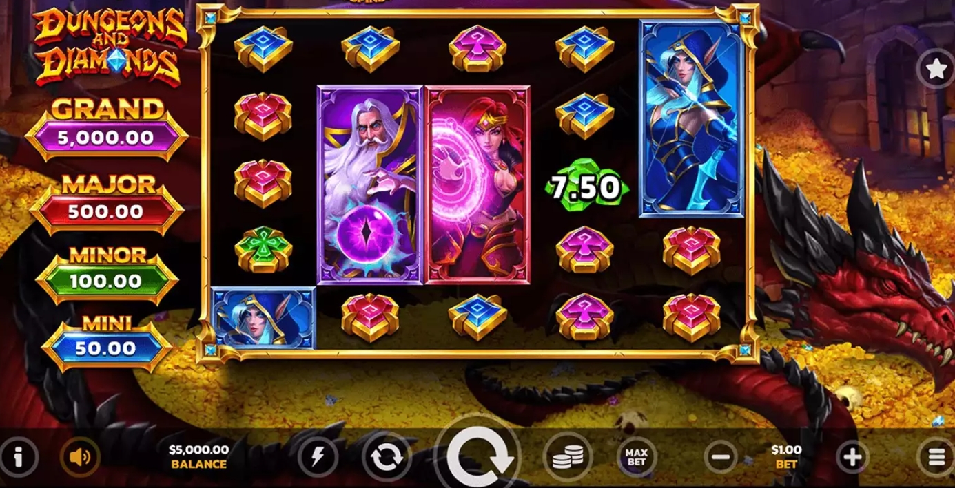 Dungeons And Diamonds Microgaming pgslot168 vip ทดลองเล่น