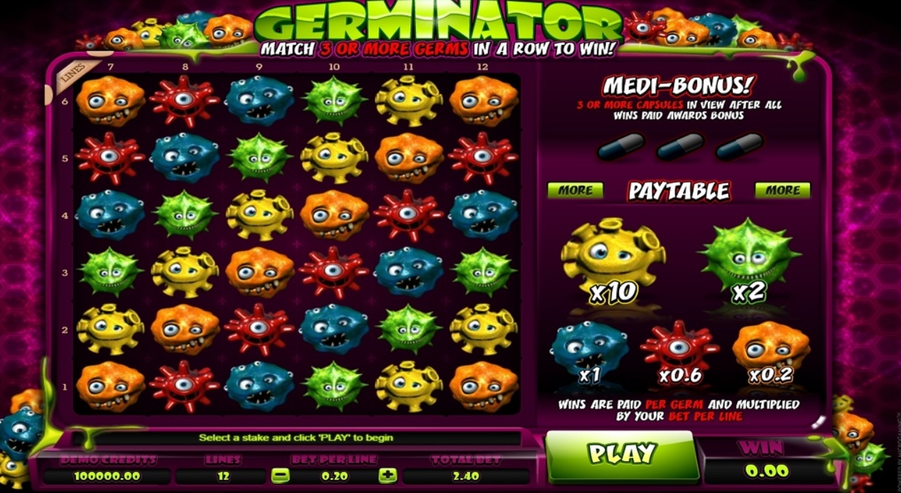 Germinator Microgaming pgslot168 vip ทดลองเล่น