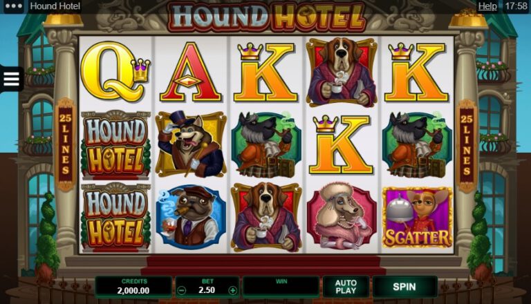 Hound Hotel Microgaming pgslot168 vip ทดลองเล่น