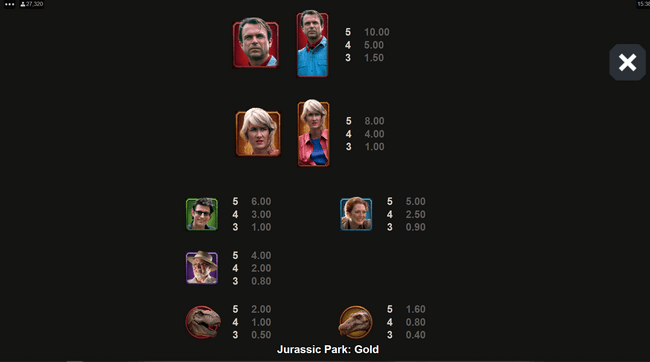 Jurassic Park Gold Microgaming pgslot168 vip ทางเข้า
