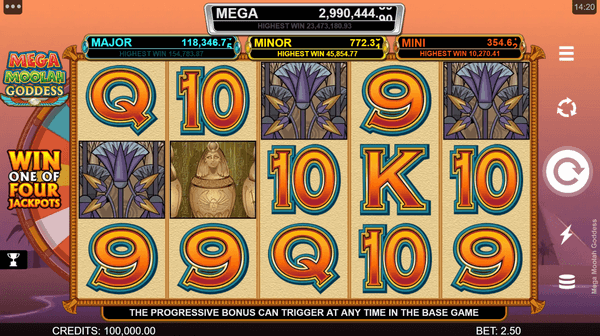 Mega Moolah Goddess Microgaming pgslot168 vip ทดลองเล่น