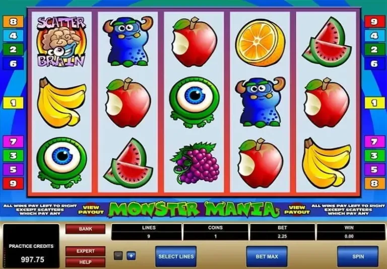 Monster Mania Microgaming pgslot168 vip ทดลองเล่น