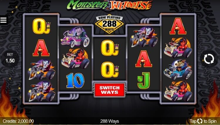 Monster Wheels Microgaming pgslot168 vip ทดลองเล่น