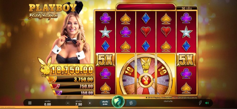 Playboy Gold Jackpots Microgaming pgslot168 vip ทดลองเล่น