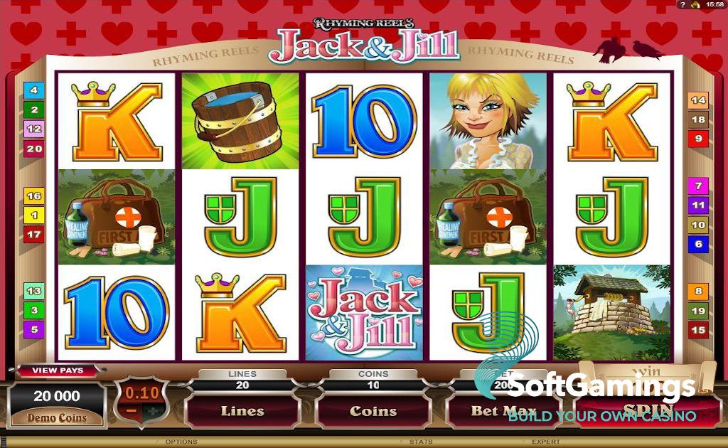 Rhyming Reels - Jack and Jill Microgaming pgslot168 vip ทดลองเล่น