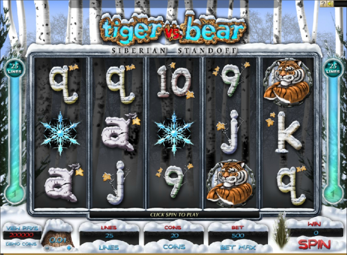 Tiger vs Bear Microgaming pgslot168 vip ทดลองเล่น