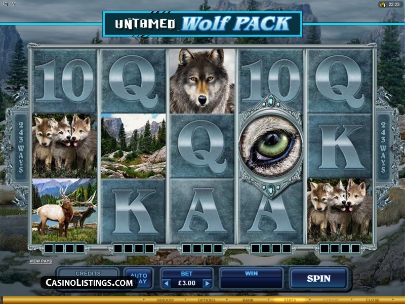 Untamed Wolf Pack Microgaming pgslot168 vip ทดลองเล่น