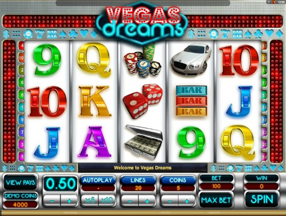 Vegas Dreams Microgaming pgslot168 vip ทดลองเล่น