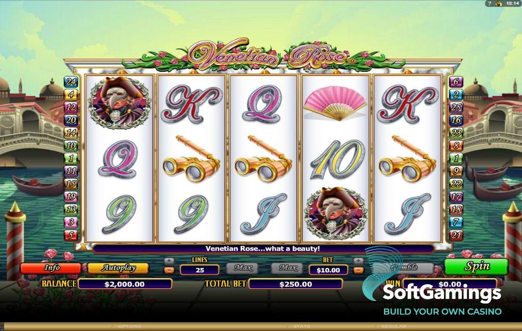 Venetian Rose Microgaming pgslot168 vip ทดลองเล่น