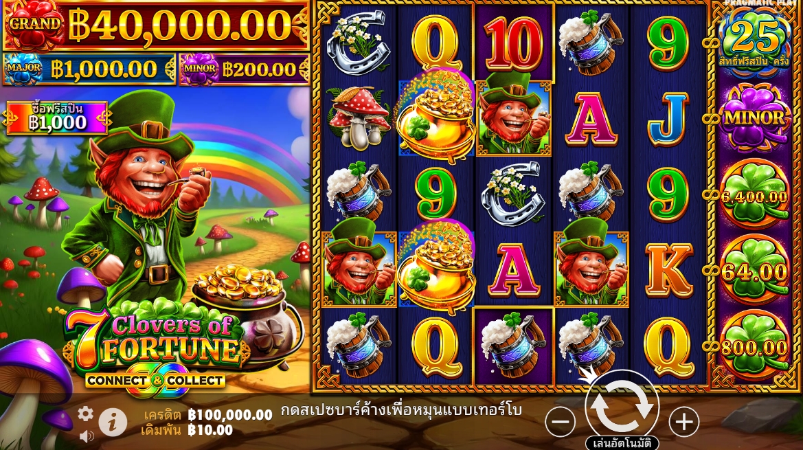 7 Clovers of Fortune Pragmatic Play pgslot168 vip ทดลองเล่น