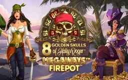 8 Golden Skulls of Holly Roger Microgaming pgslot168 vip