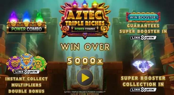 Aztec Triple Riches Power Combo Microgaming pgslot168 vip เครดิตฟรี