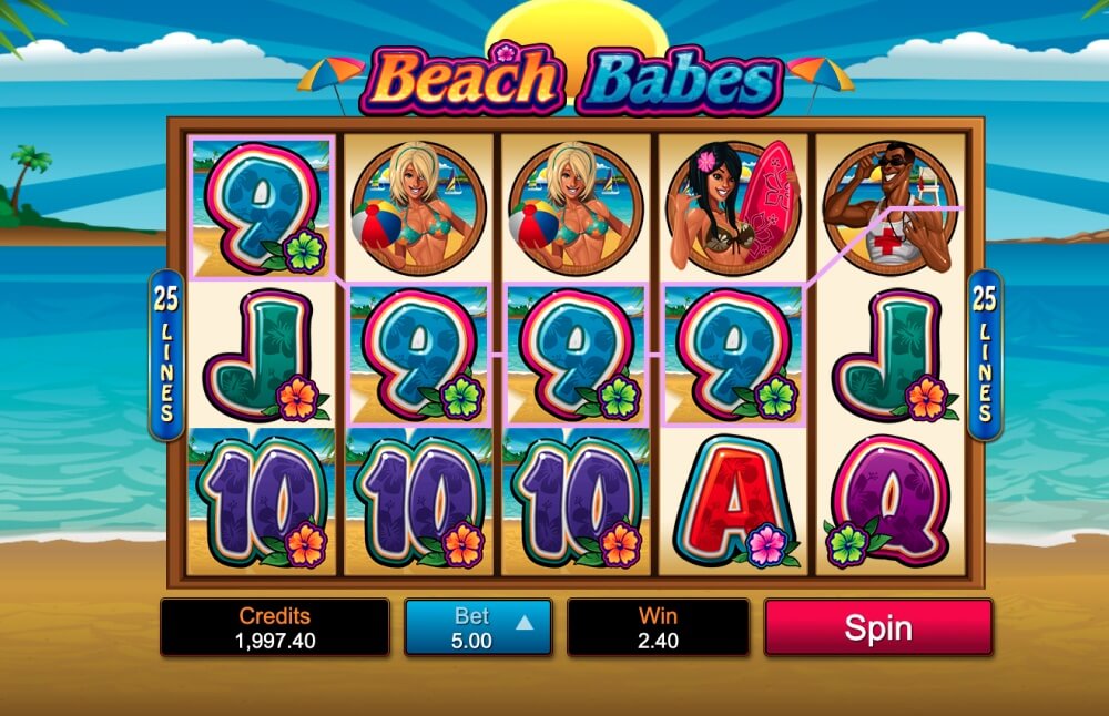 Beach Babes Microgaming pgslot168 vip ทดลองเล่น