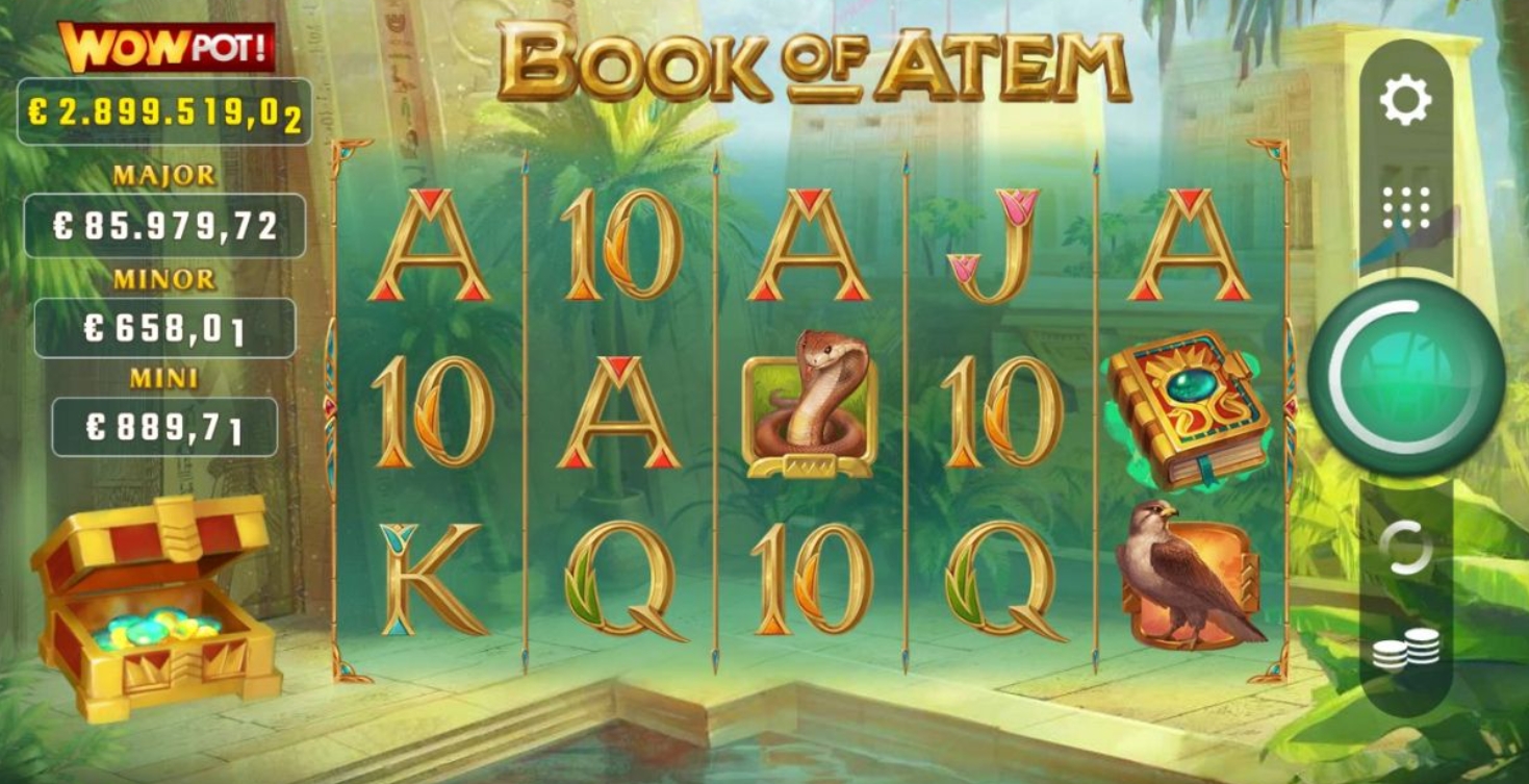 Book of Atem WowPot Microgaming pgslot168 vip ทดลองเล่น