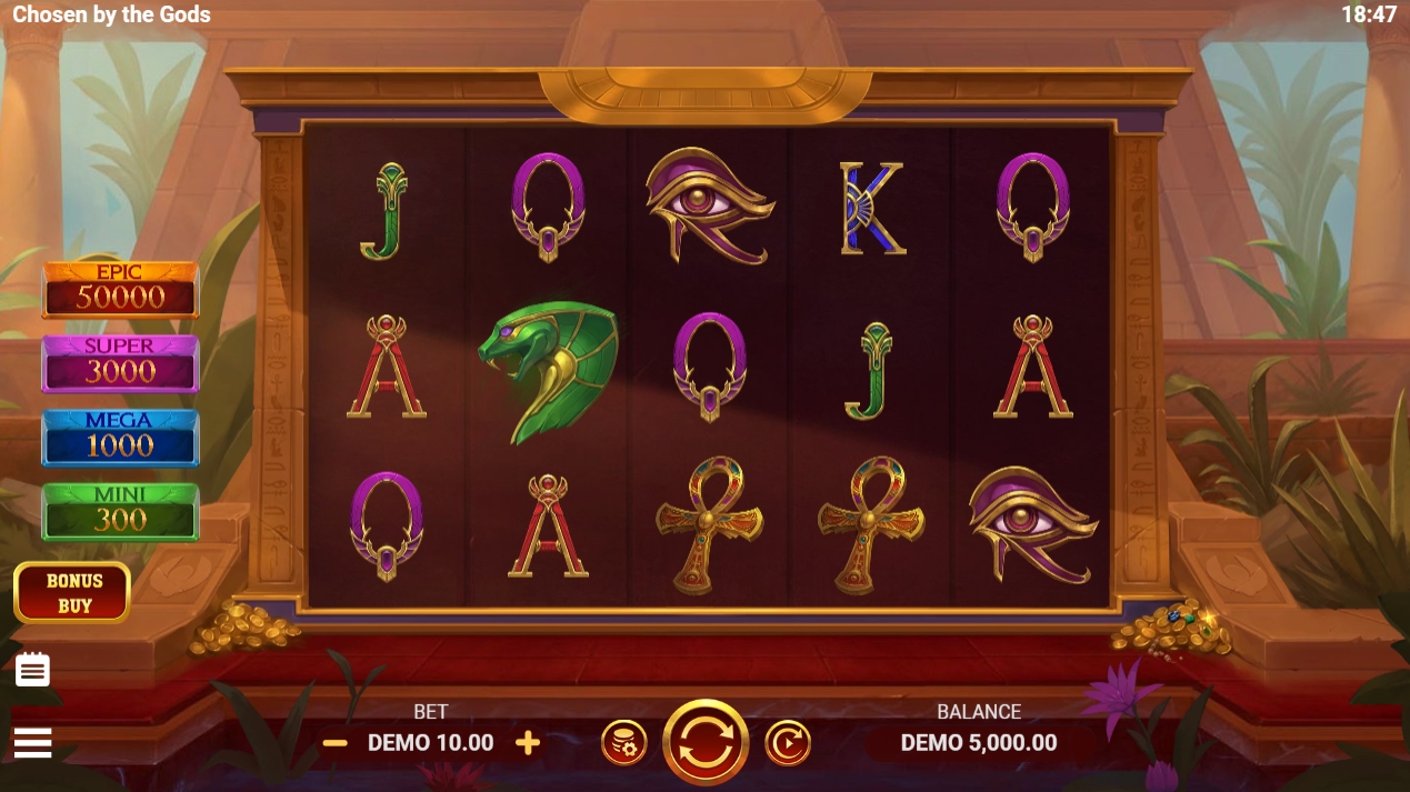 CHOSEN BY THE GODS evoplay pgslot168 vip ทดลองเล่น