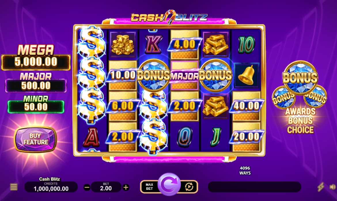 Cash Blitz Microgaming pgslot168 vip ทดลองเล่น