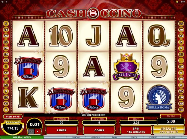 CashOccino Microgaming pgslot168 vip ทดลองเล่น