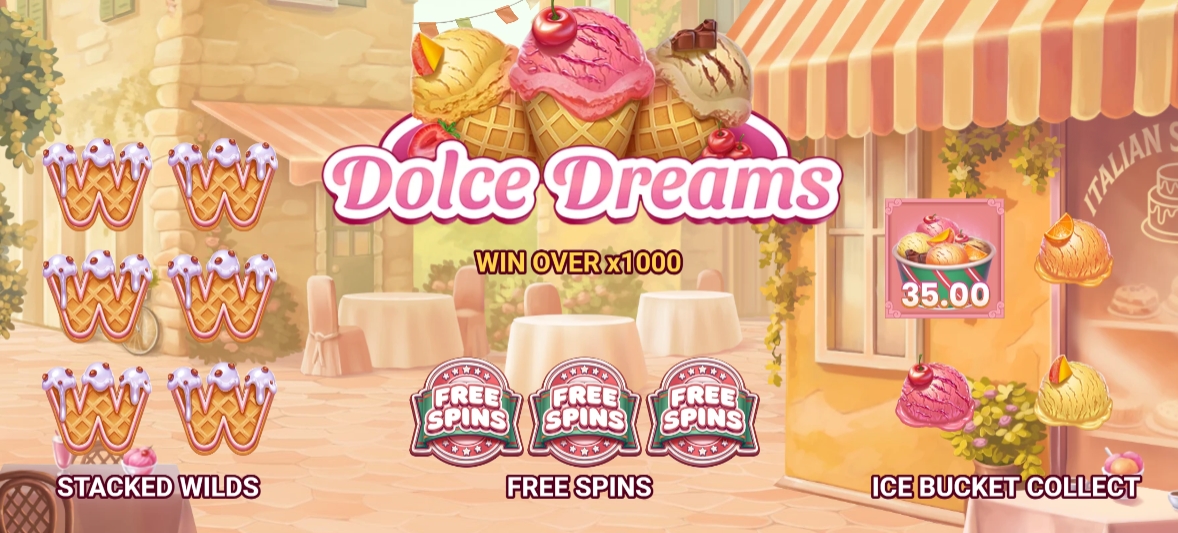 DOLCE DREAMS evoplay pgslot168 vip ทางเข้า