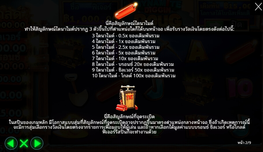 Dynamite Diggin Doug Pragmatic Play pgslot168 vip ทางเข้า