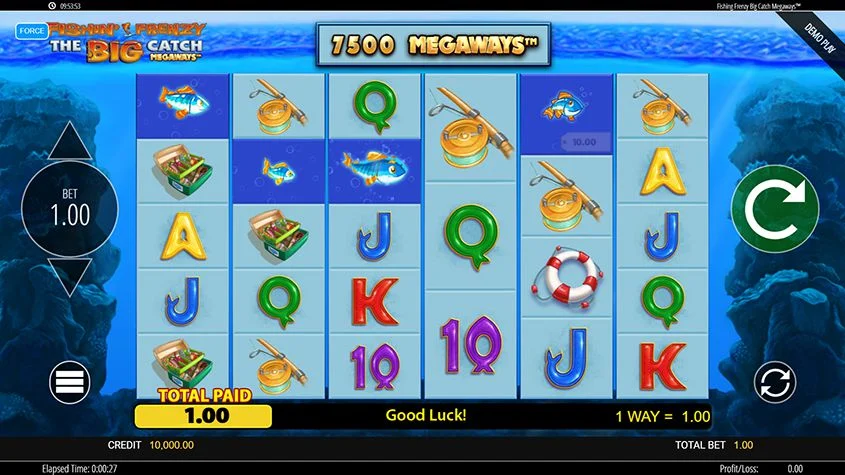 Fishin’ Frenzy Megaways Microgaming pgslot168 vip ทดลองเล่น